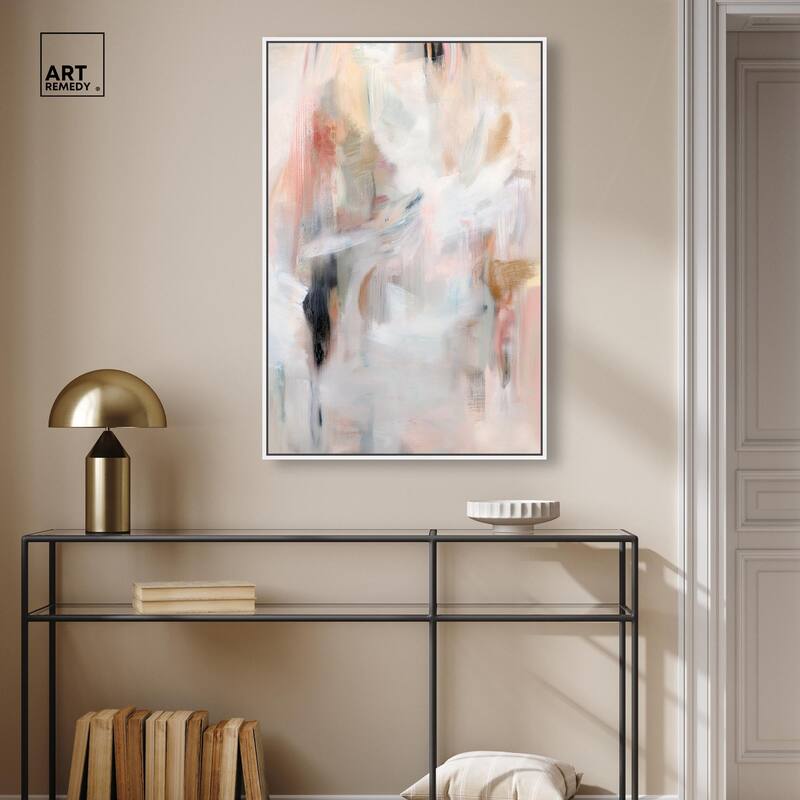 Drifting Colors II Canvas by Art Remedy