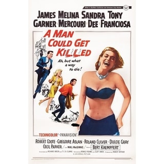 A Man Could Get Killed Poster Art From Left James Garner Sandra Dee