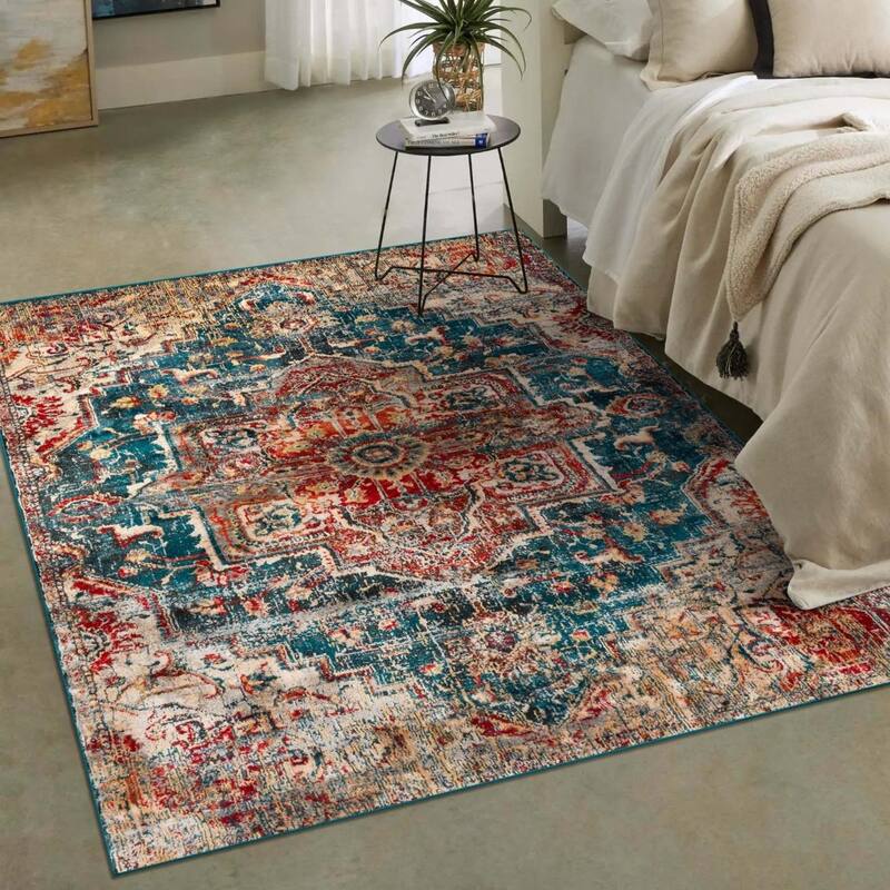 Luxe Weavers Traditional Vintage Oriental Area Rug