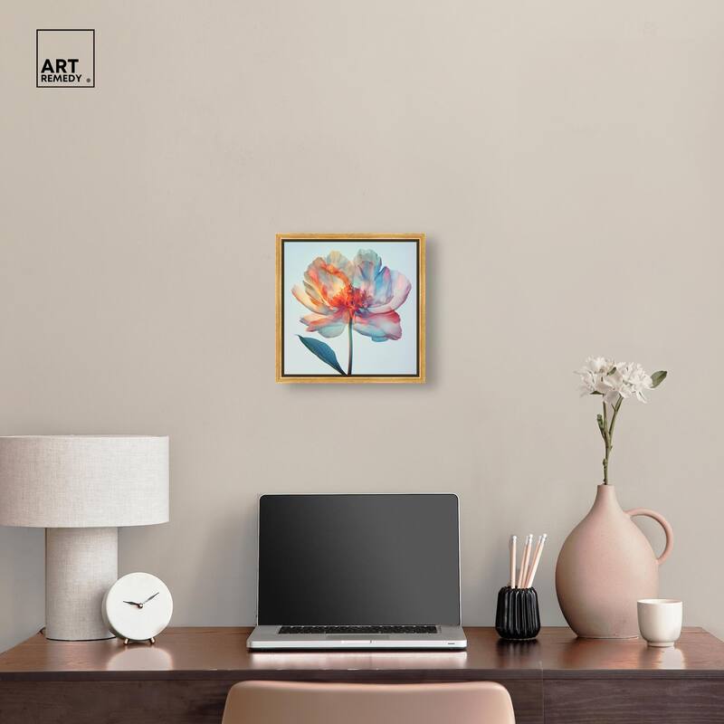 Peony Phases Canvas by Art Remedy