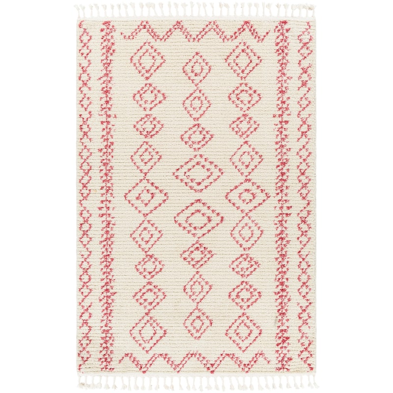 Livabliss Casual Casablanca Shag Tribal Area Rug