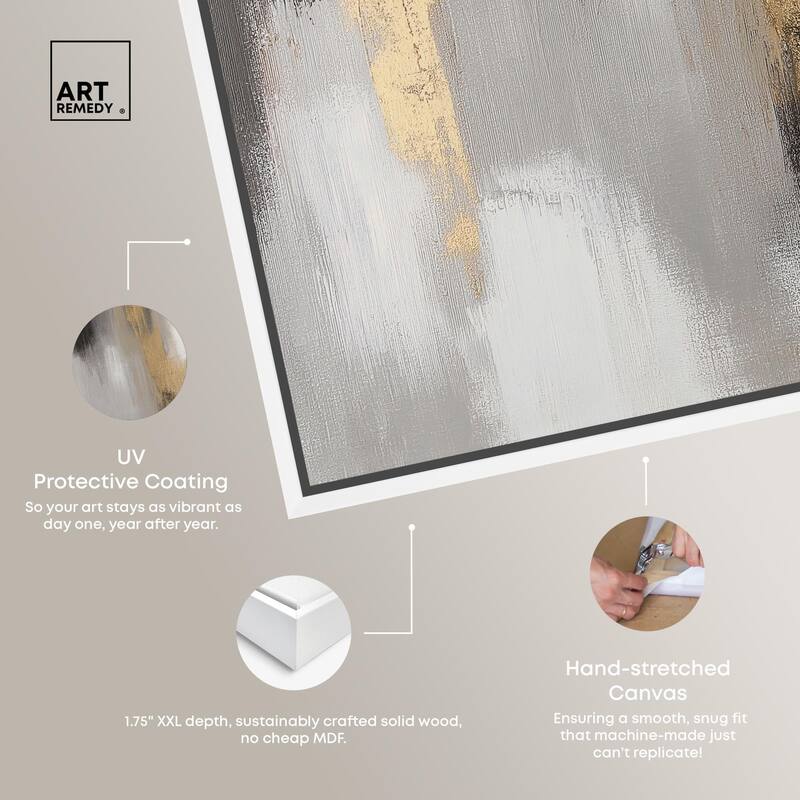Gleaming Abyss I Canvas by Art Remedy