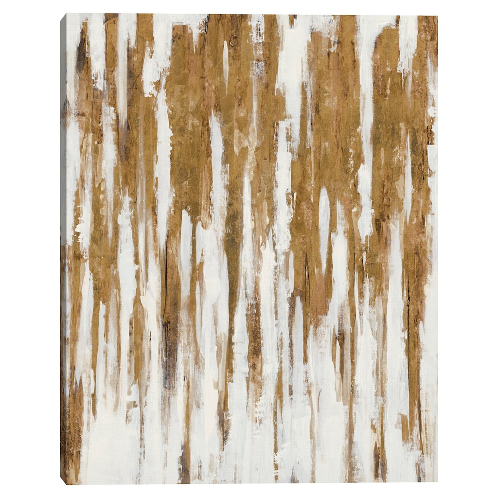 Goldsicles by Liz Jardine Canvas Art Print