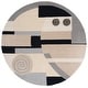 preview thumbnail 36 of 41, SAFAVIEH Handmade Rodeo Drive Ralda Mid-Century Modern Abstract Wool Rug 5'9" Round - Multi - Round