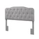 preview thumbnail 15 of 14, Best Quality Furniture Upholstered Button Tufted Panel Bed