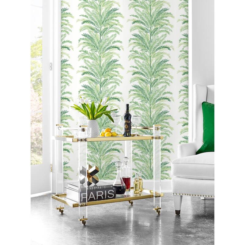 Luxe Haven Keana Palm Peel and Stick Wallpaper