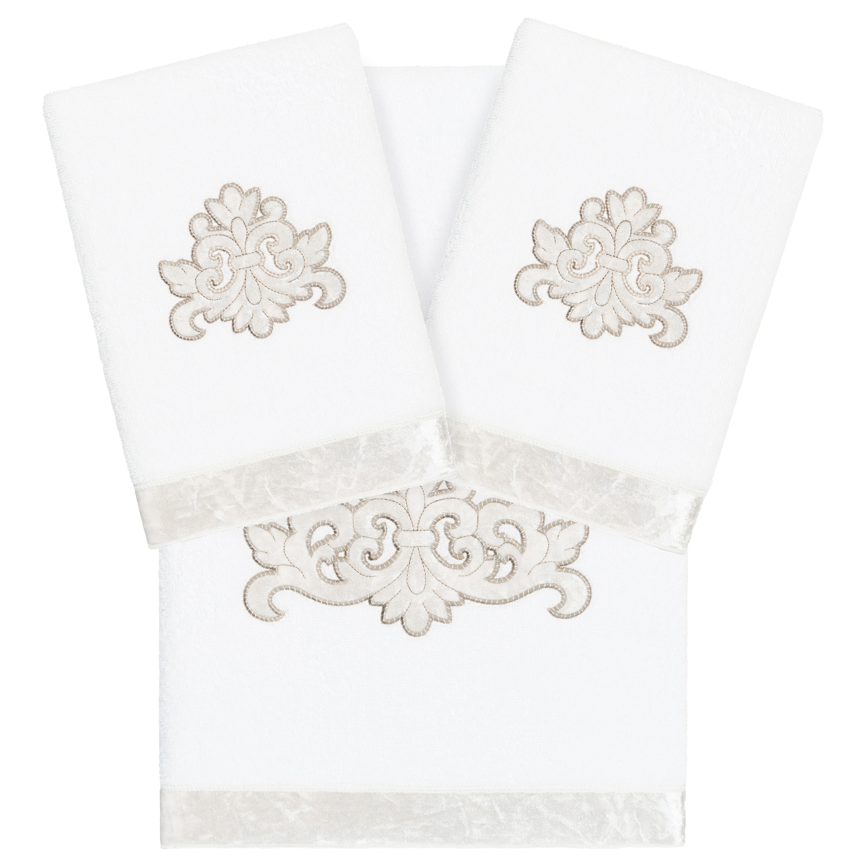 Authentic Hotel and Spa Turkish Cotton May 3 PC Towel Set