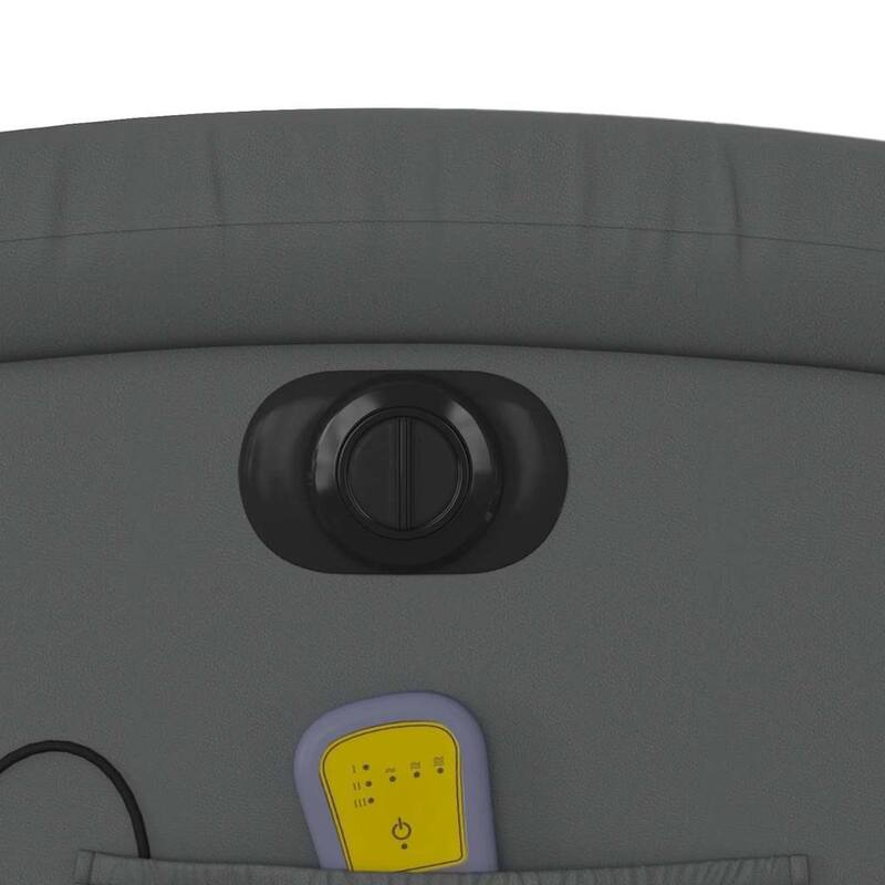 vidaXL Stand up Recliner Chair Power Lift Reclining Armchair Faux Leather