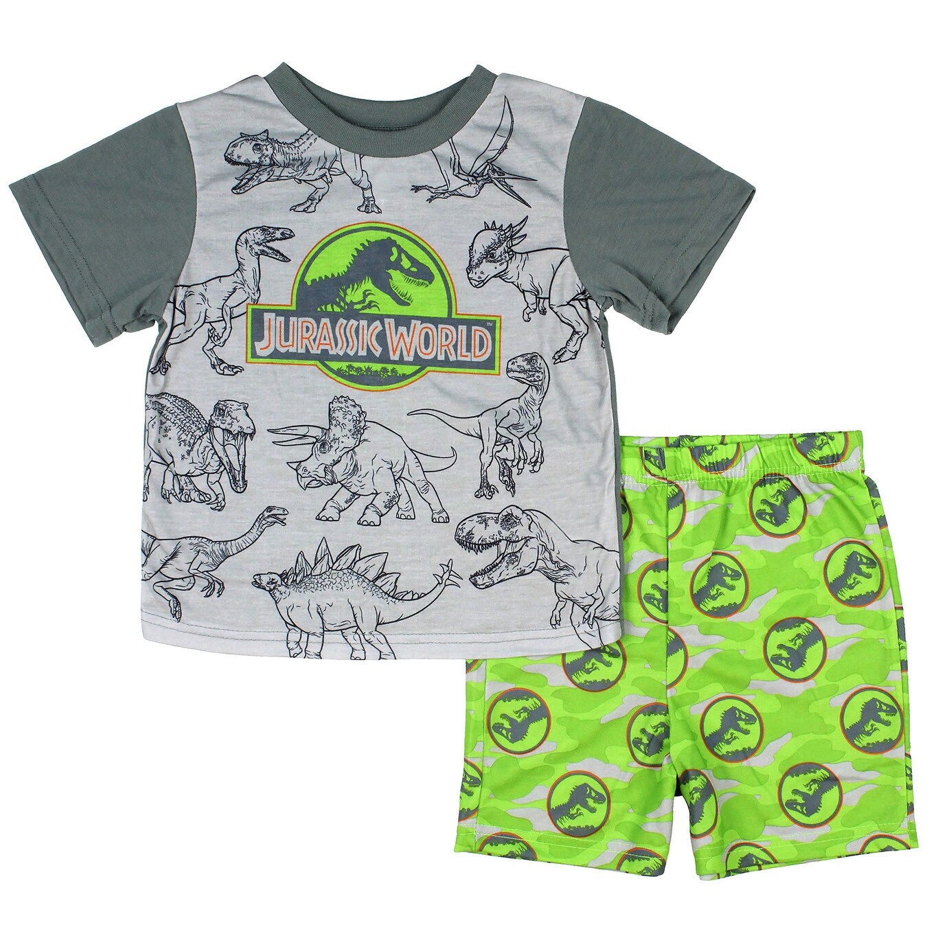 Jurassic World Boys Dinosaur Pajamas