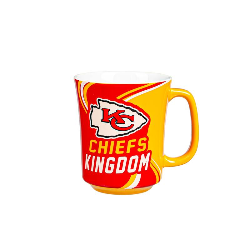 Kansas City Chiefs, 14 oz Ceramic Coffee Mug w/ Gift Box