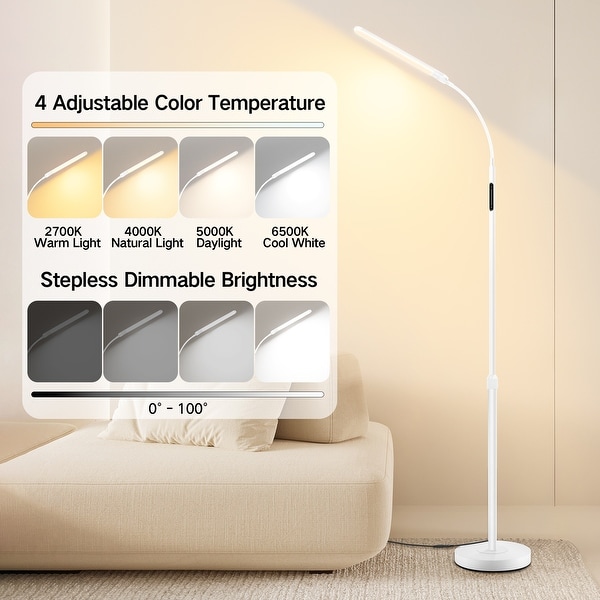 Daylight reading floor lamp best sale