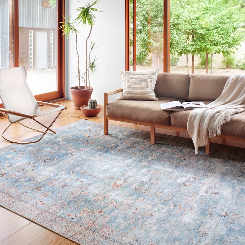 Alexander Home Sophia Printed Shabby Chic Area Rug