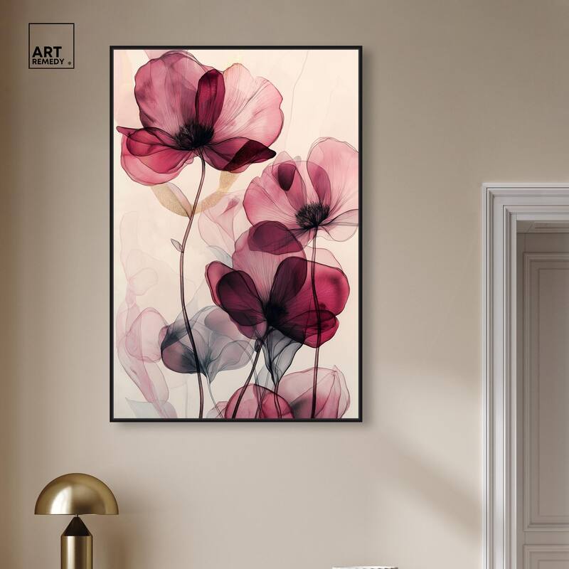 Filigree Flora I Canvas by Art Remedy