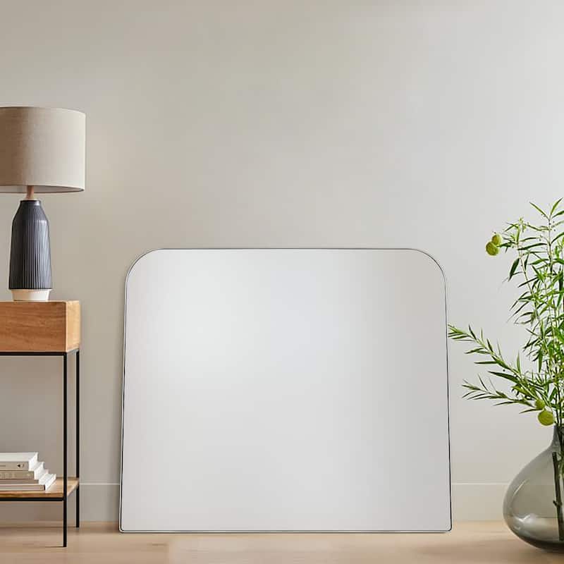 TEHOME Decole Arch Metal Wall Mirror