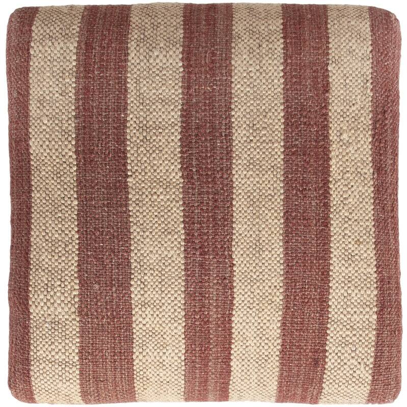 HERAT ORIENTAL Handmade Kilim Upholstered Wood Footstool