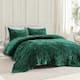 Wonderful Diamond Velvet 3 Piece Quilt Set