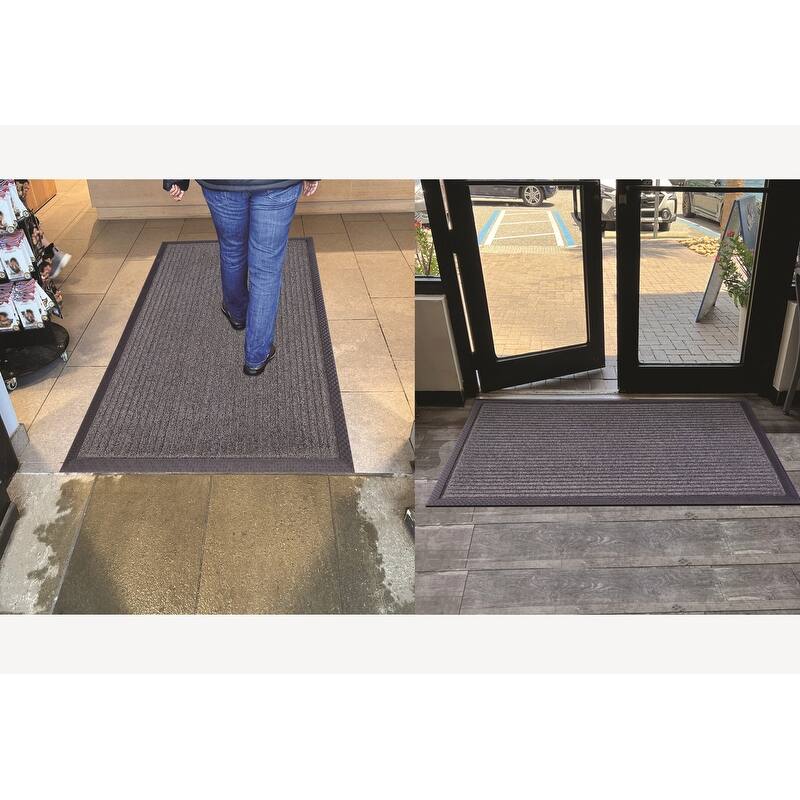 A1HC New Durable and Versatile Polypropylene Rubber Door Mat All Weather Inside Outside Door Mat