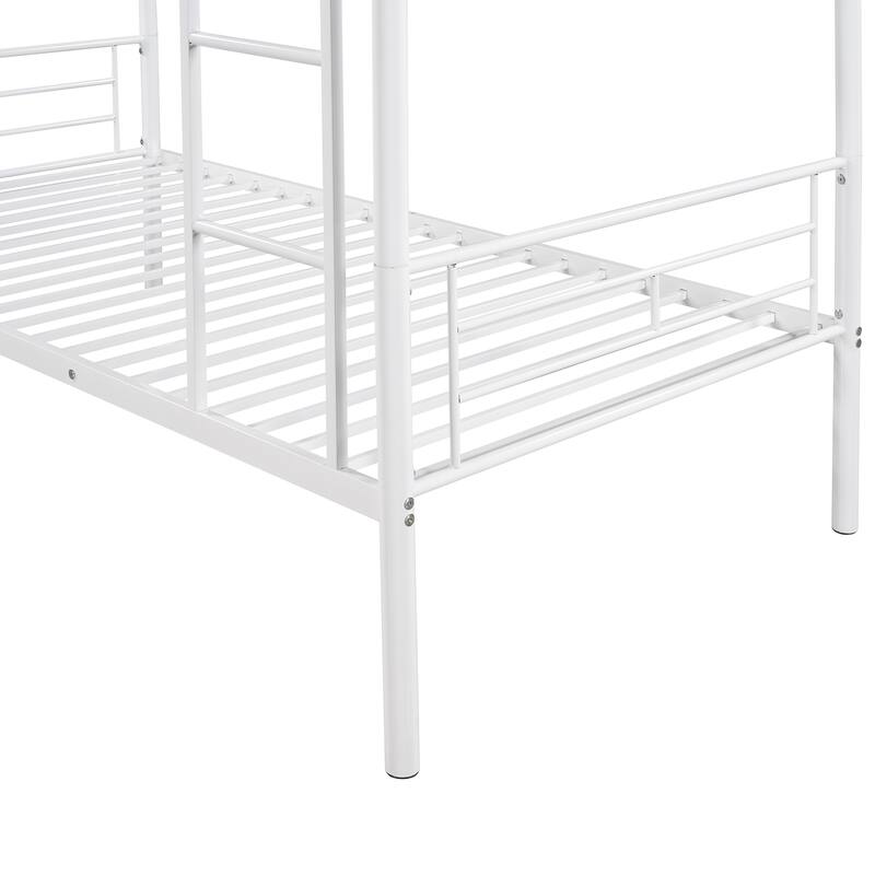 Modern Steel Bunk Bed - Full XL Over Queen & Twin Over Twin