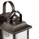 preview thumbnail 5 of 4, Kichler Lighting Linford 22-in 3-Light Olde Bronze Outdoor Wall Light