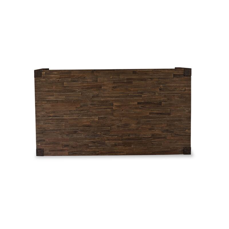 East West Furniture Lismore Modern Dining Table - Rectangle Rustic Farmhouse Table , 40x72 Inch, (Finish Options)