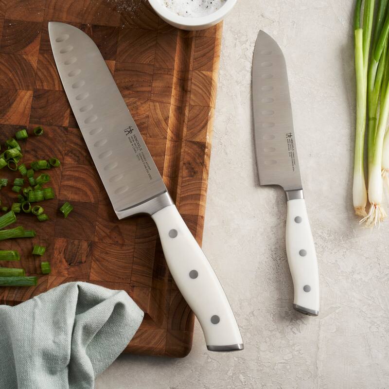 Henckels Forged Accent 2-pc Asian Knife Set - White Handle