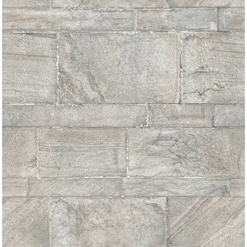A-Street Prints Clifton Light Grey Sandstone Wallpaper