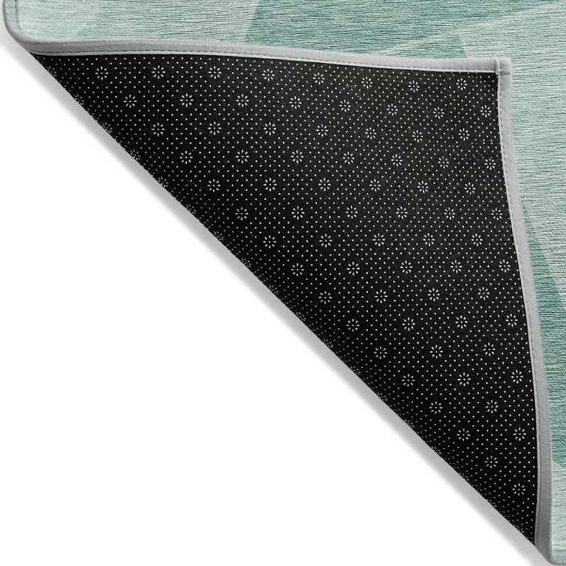 HomeRoots Geometric Transitional Rectangle Outdoor Rug