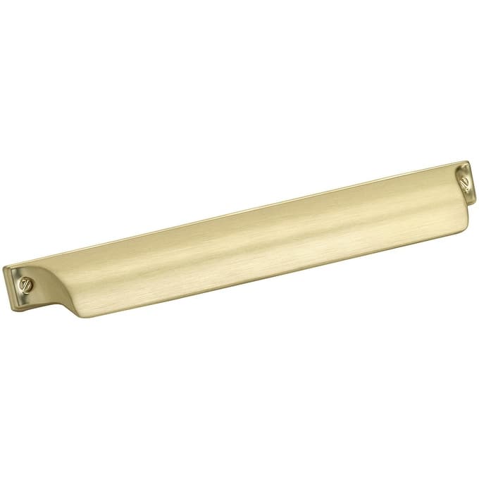 Amerock BP4523160 Jolene 6-5/16" Center to Center Cup Cabinet Pull - Matte Gold