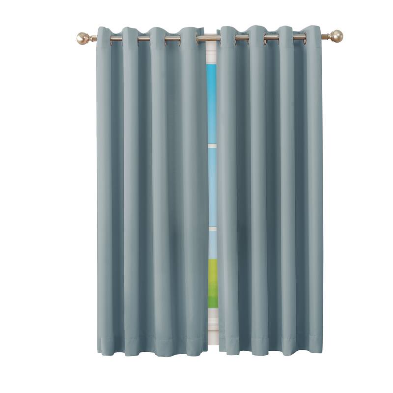 Madison Room Darkening Energy-Saving Curtain Panel
