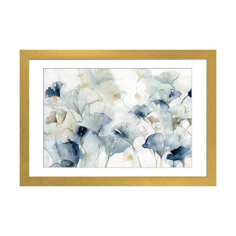 iCanvas "Glorious Gingko" by Carol Robinson - Gold - 24x32x1