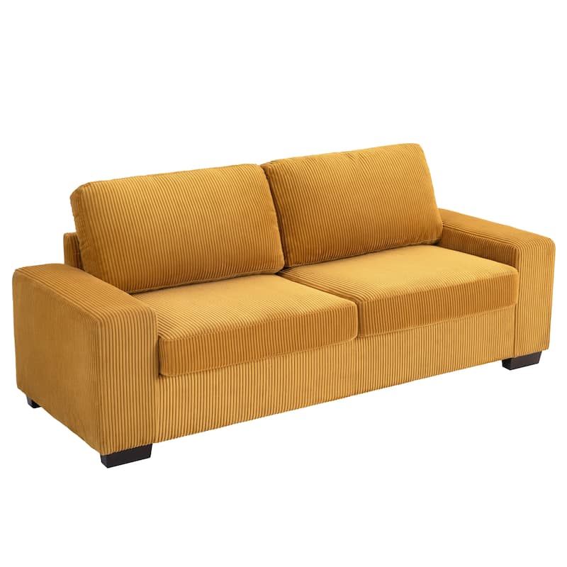 80" Sofa Couch Upholstered Loveseat for Living Room