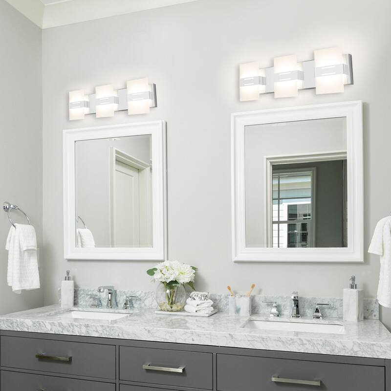 LED Vanity Light Bathroom Light Fixtures Dimmable Bathroom Vanity Lighting Fixtures