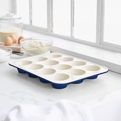 GreenLife Bakeware, 12cup Muffin Pan