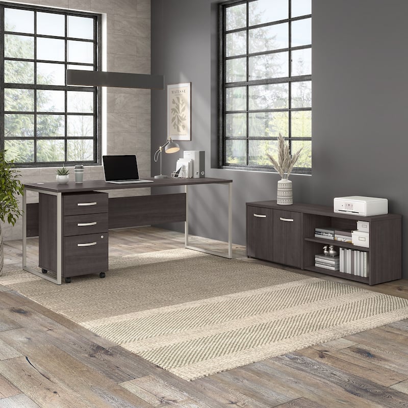 Hybrid 72W x 30D Computer Table Desk by Bush Business Furniture
