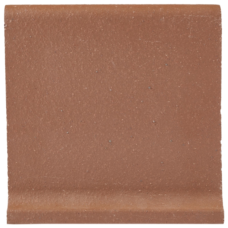 Merola Tile Lincoln Quarry Cove Base Mayflower Red 6" x 6" Ceramic Floor and Wall Trim