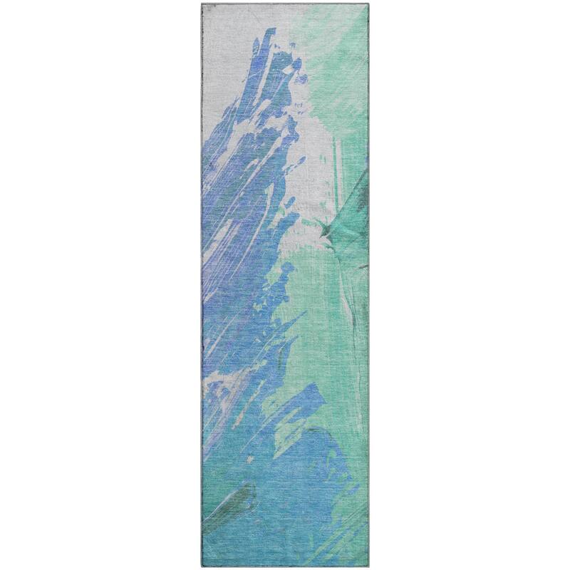 Premium Washable Super Soft Modern Brushstrokes Mayfield Rug