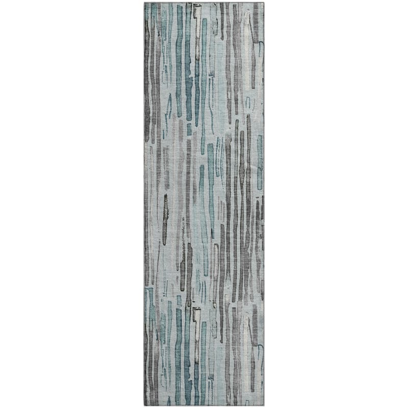 Premium Washable Super Soft Modern Stripes Mayfield Rug