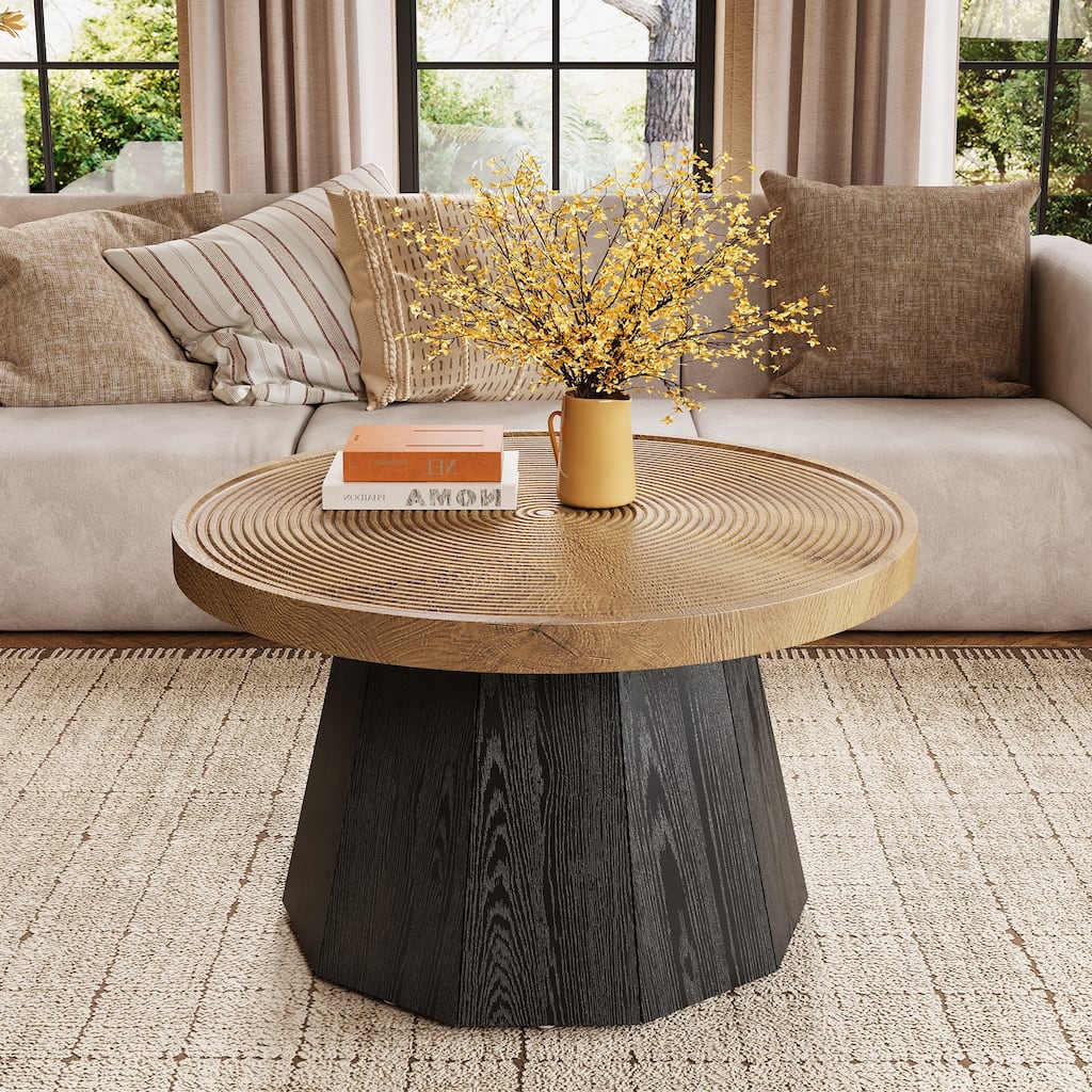 Round Coffee Table for Living Room