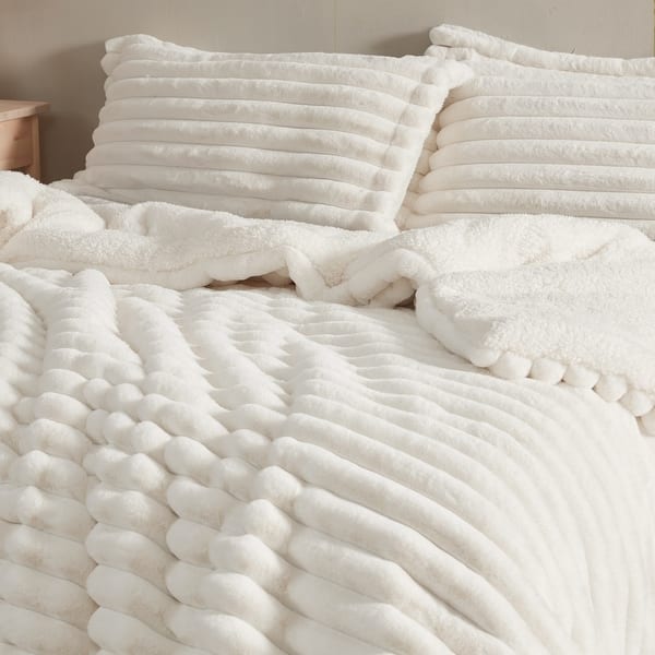 Roll Cakes Chunky Bunny - Coma Inducer® Oversized Comforter Set - Cream