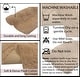 preview thumbnail 58 of 58, Classy Bathmat Collection 100% Cotton Non-Slip Bathroom Rug Set, Machine Washable Bath Rug, 5 Piece Bath Mat Set with Contour