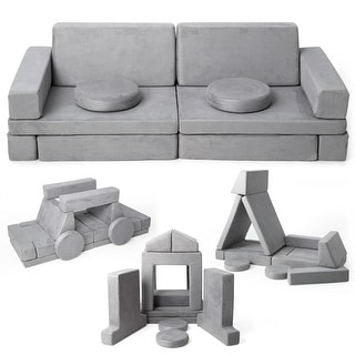 12 PCS Modular Kids Play Couch for Inspiring Creativity