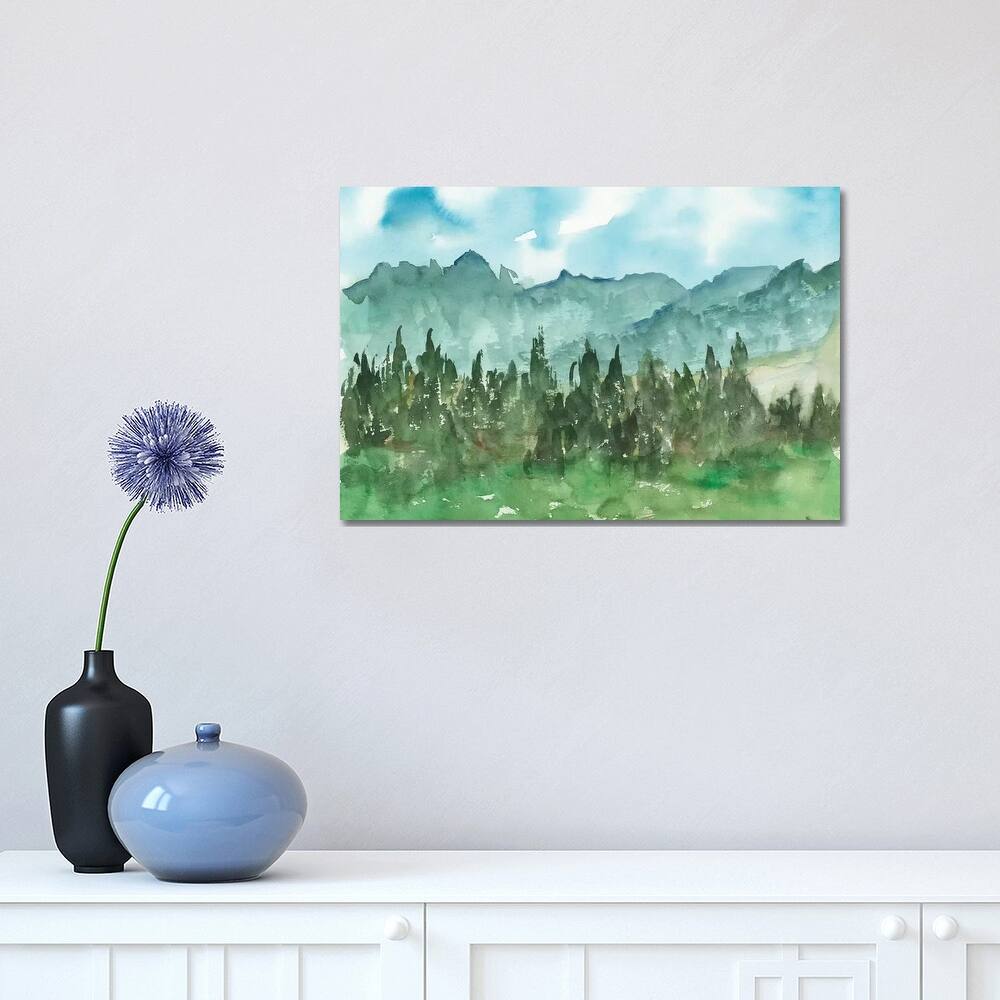 iCanvas "Stand of Evergreens II" by Ethan Harper Canvas Print