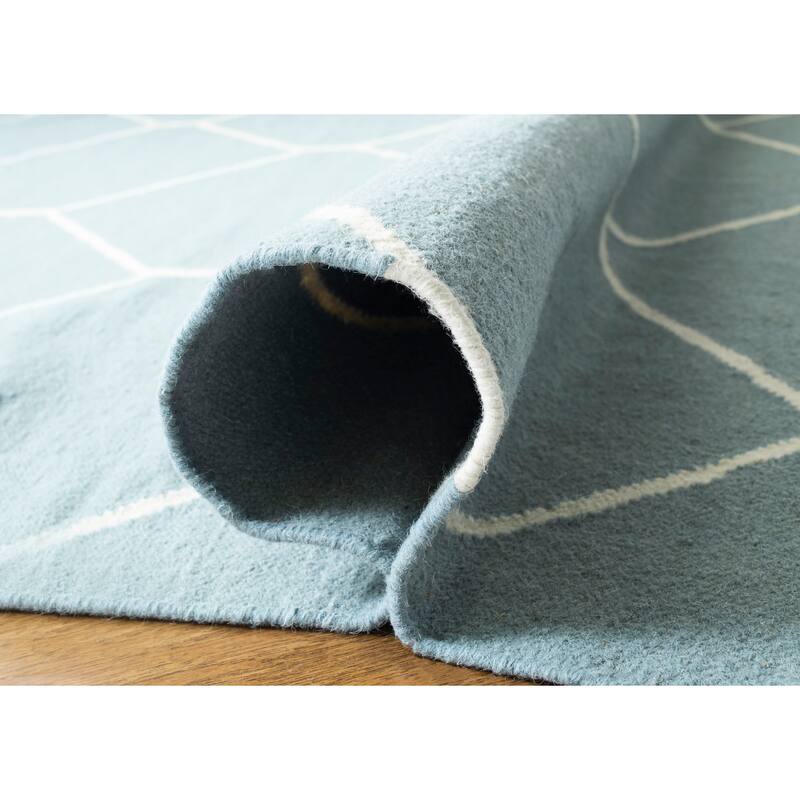 SAFAVIEH Handmade Flatweave Dhurries Walty Modern Moroccan Wool Rug
