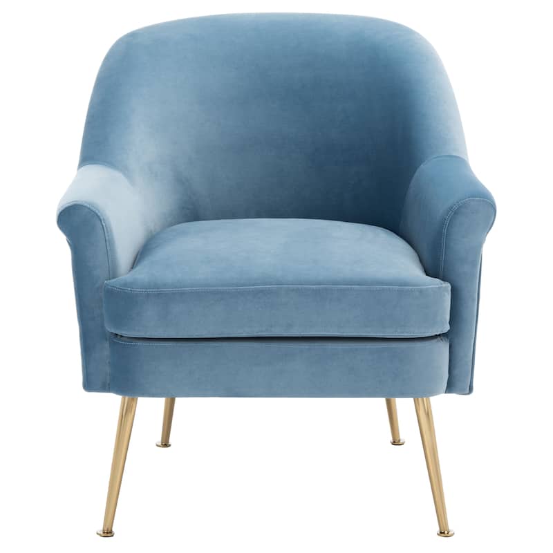 SAFAVIEH Edina Accent Chair - 29.5" W x 30.7" L x 32.9" H - 30Wx31Dx33H