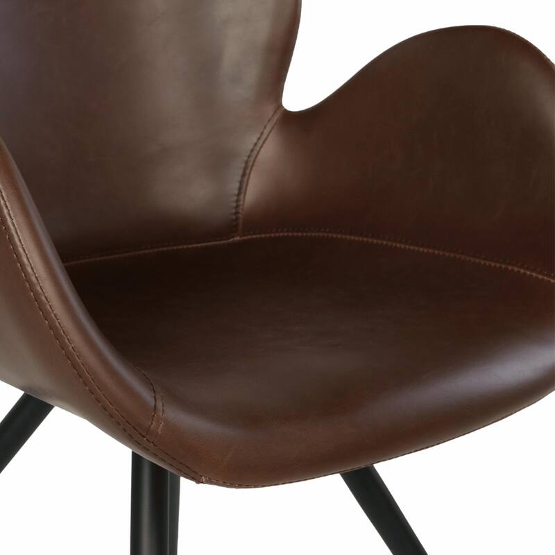 Furnish Theory Terra Serenity Dining Armchair Arm Chair w/ Various Artificial Leather (Polyurethane) Upholstery Covers