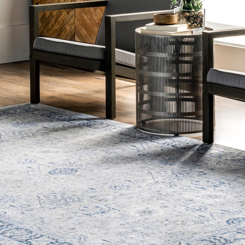 Bayberry Vintage Machine Washable Area Rug