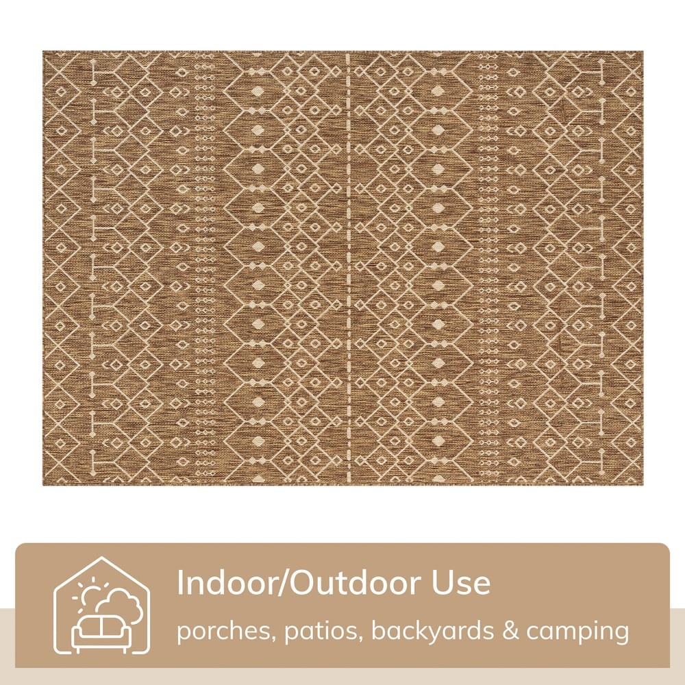Well Woven Medusa Nord Indoor Outdoor Area Rug