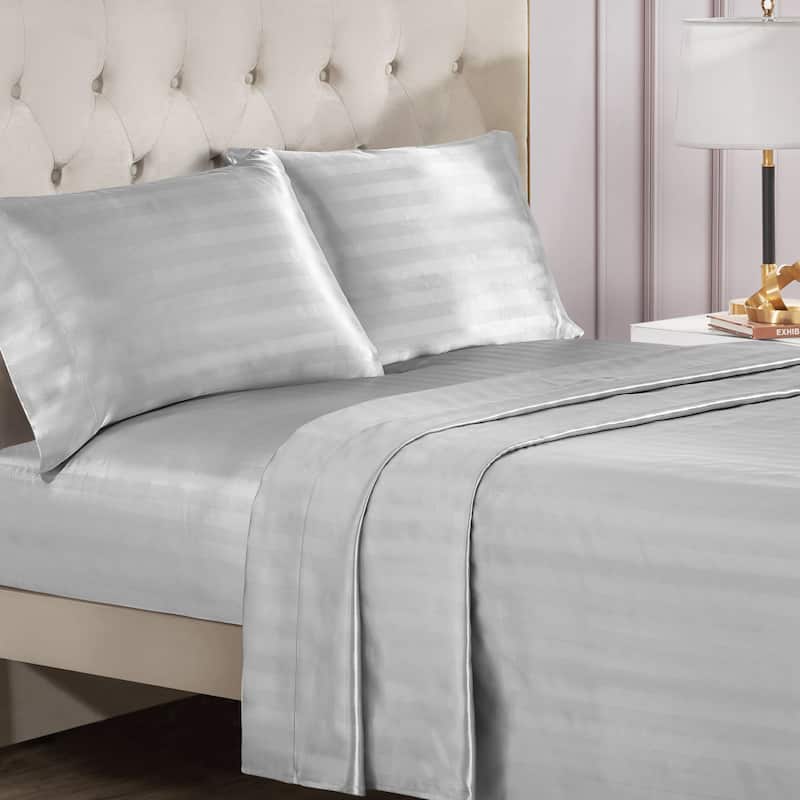 Juicy Couture Silky Satin Damask Sheet Sets