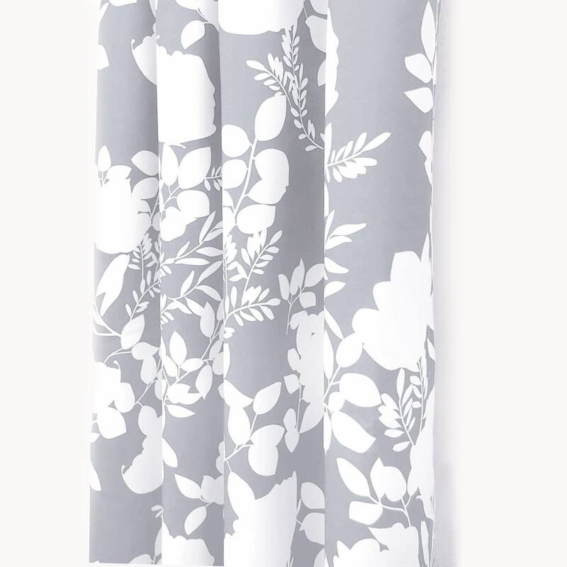 Porch & Den Nolana Floral Room-darkening Grommet Curtain Panel Pair