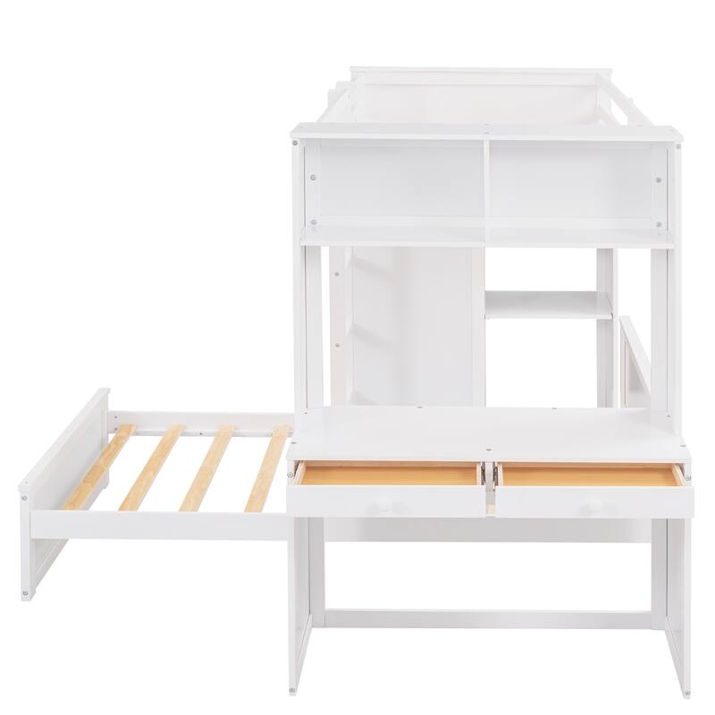 Loft Bed with a Stand-alone bed